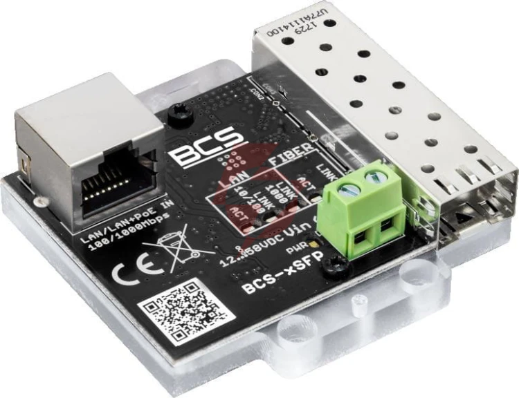 Gigabitowy media konwerter bcs power bcs-xsfp