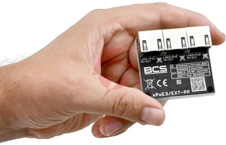 Switch poe bcs power bcs-xpoe3/ext-pp