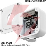 Switch poe bcs power bcs-xpoe3/ext-pp