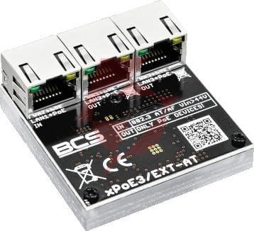 Switch poe  bcs power bcs-xpoe3/ext-at