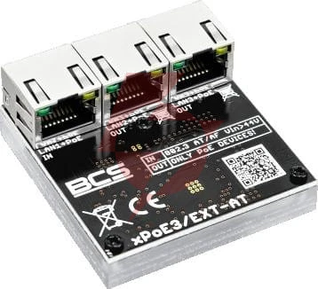 Switch poe  bcs power bcs-xpoe3/ext-at