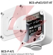 Switch poe  bcs power bcs-xpoe3/ext-at