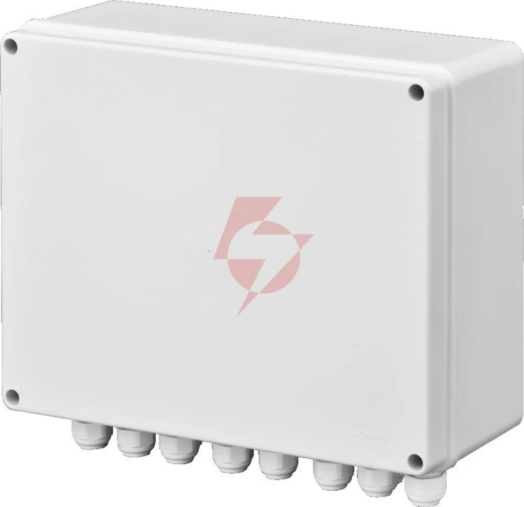 System zasilania do 5 kamer ip ze switchem poe w obudowie zewnętrznej bcs power bcs-ip4/z/e-s