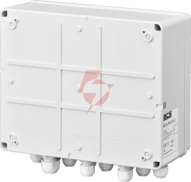 Zestaw do zasilania kamer ip bcs power bcs-ip8/z/e-s