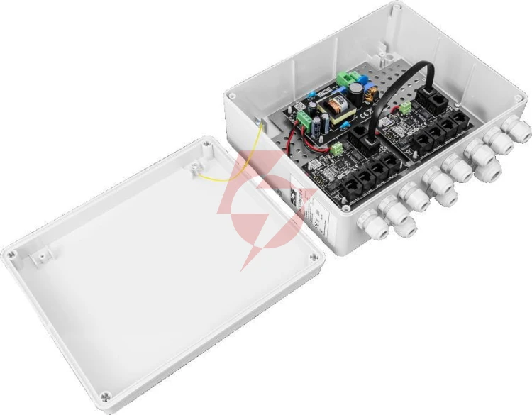 Zestaw do zasilania kamer ip bcs power bcs-ip8/z/e-s