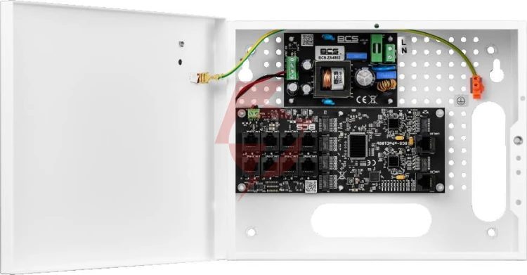 Zestaw do zasilania kamer ip bcs power bcs-ip8gb/e-s/e