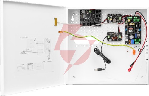 Zestaw do zasilania buforowego 5 odbiorników poe bcs power bcs-ups/ip4/e-s