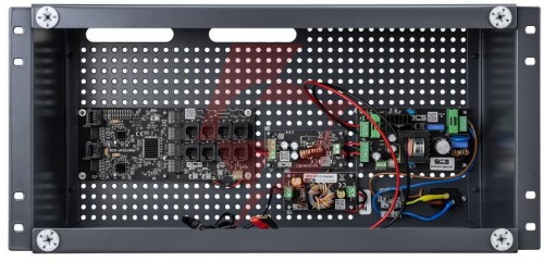 Zestaw buforowy do 8 kamer ip w obudowie rack bcs power bcs-ups/ip8gb/e-s/rack5u