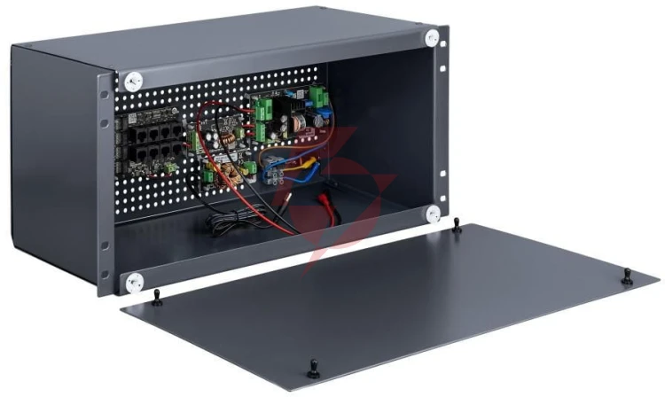 Zestaw buforowy do 8 kamer ip w obudowie rack bcs power bcs-ups/ip8gb/e-s/rack5u