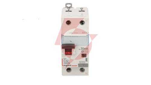 Wyłącznik różnicowo-nadprądowy 2P 32A C 0,03A typ AC P312 DX3 411016
