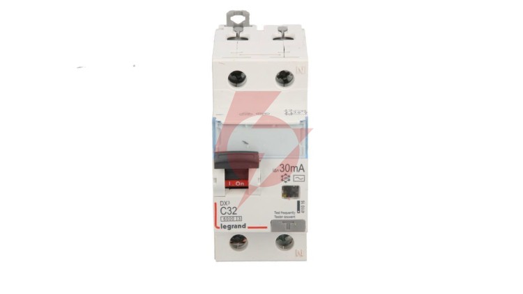 Wyłącznik różnicowo-nadprądowy 2P 32A C 0,03A typ AC P312 DX3 411016