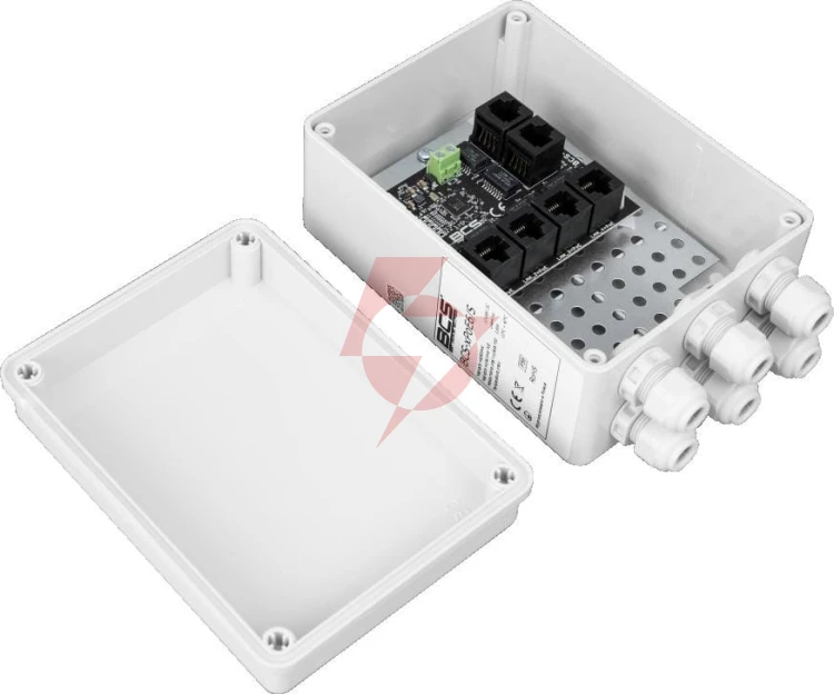 Przełącznik sieciowy bcs power bcs-xpoe6/s