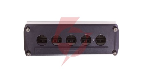 Obudowa kasety 5-otworowa 22mm szara IP65 XALD05