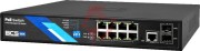 Switch poe bcs basic bcs-b-sp08g-2sfp-m