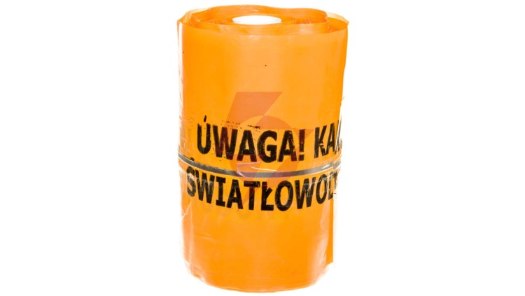 Folia kablowa ostrzegawczo-lokalizacyjna TOL 25 /Uwaga kabel światłowodowy/ 68320 /100m/