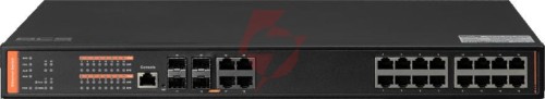 Switch poe bcs universal bcs-sp16g04g-4sfp-m