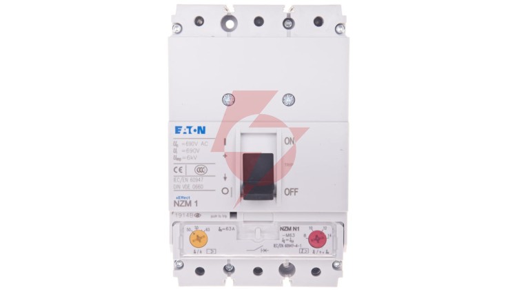 Wyłącznik silnikowy 3P 30kW 50-63A NZMN1-M63 265720