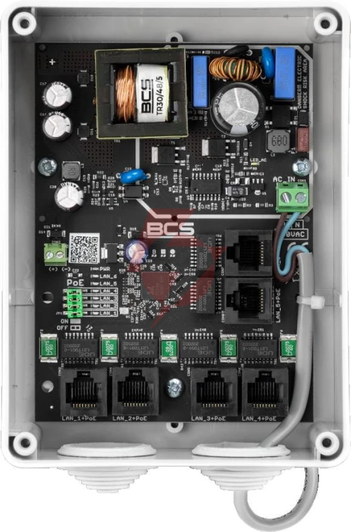 Switch poe bcs power bcs-ip5/e-s-ii