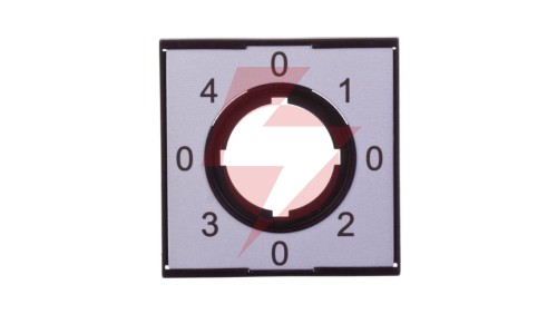 Tabliczka opisowa aluminium kwadratowa 0-1-0-2-0-3-0-4 M22-XCK2 279435