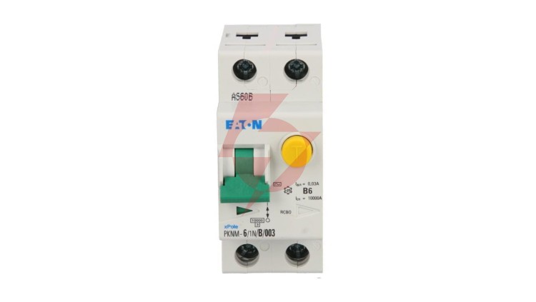 Wyłącznik różnicowo-nadprądowy 2P 6A B 0,03A typ AC PKNM 6/1N/B/003 236007