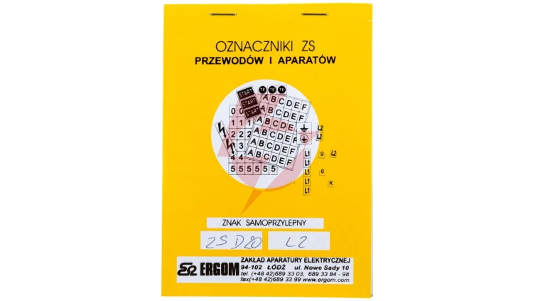 Znaki samoprzylepne ZS D20/L2 E04ZP-02030402800