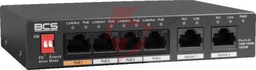 Switch poe bcs line bcs-l-sp04g02g(2)