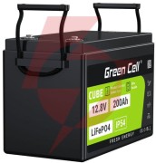 Akumulator litowo-żelazowo-fosforanowy lifepo4 green cell cube 12.8v 200ah lfpgc12v200ah