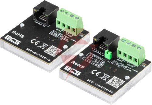 Zestaw aktywnych konwerterów bcs power bcs-x2w/ip10