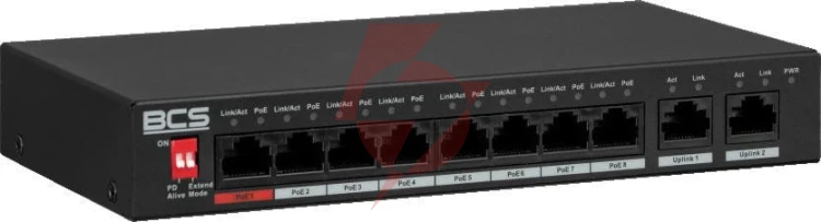 Switch poe bcs line bcs-l-sp0802g(2)