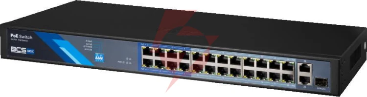 Switch poe bcs basic bcs-b-sp2402g-1sfp