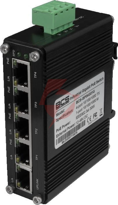 Switch poe bcs universal bcs-isp04g01g
