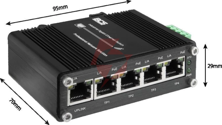 Switch poe bcs universal bcs-isp04g01g