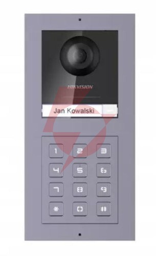Panel bramowy modułowy hikvision kamera + szyfrator