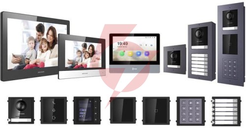 Panel bramowy modułowy hikvision kamera + szyfrator