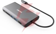 Hub usb-c unitek d1019b 3.1 8w1 z power delivery 100w