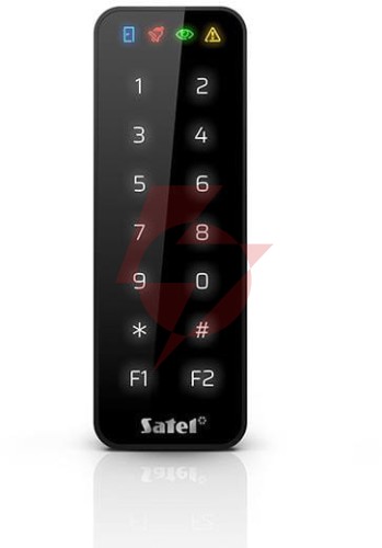 Satel klawiatura z czytnikiem kart zbliżeniowych so-mf5-b czarny