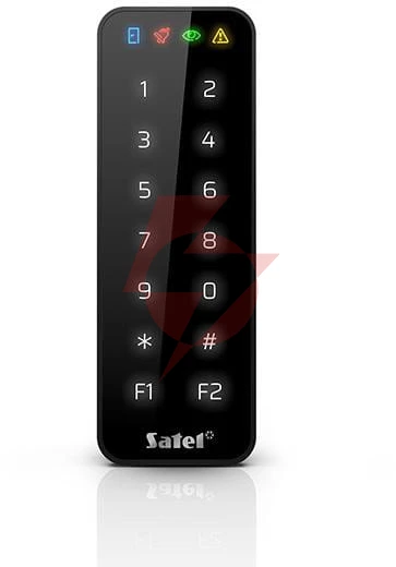 Satel klawiatura z czytnikiem kart zbliżeniowych so-mf5-b czarny