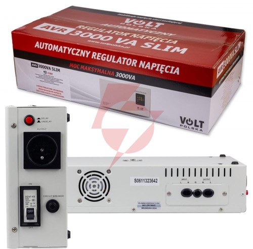Stabilizator napięcia volt polska avr 3000va slim