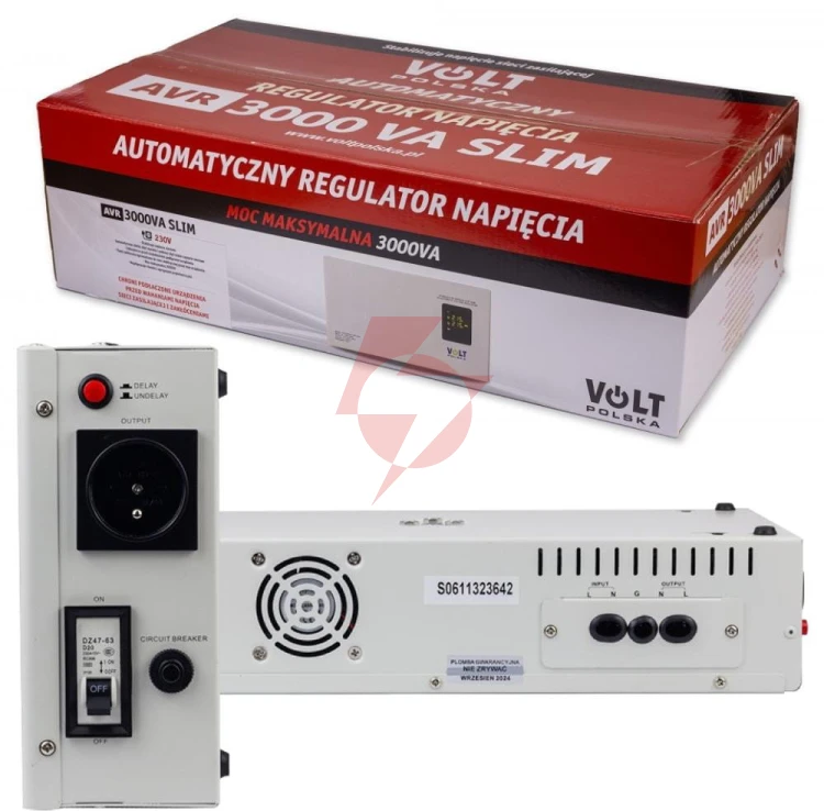 Stabilizator napięcia volt polska avr 3000va slim