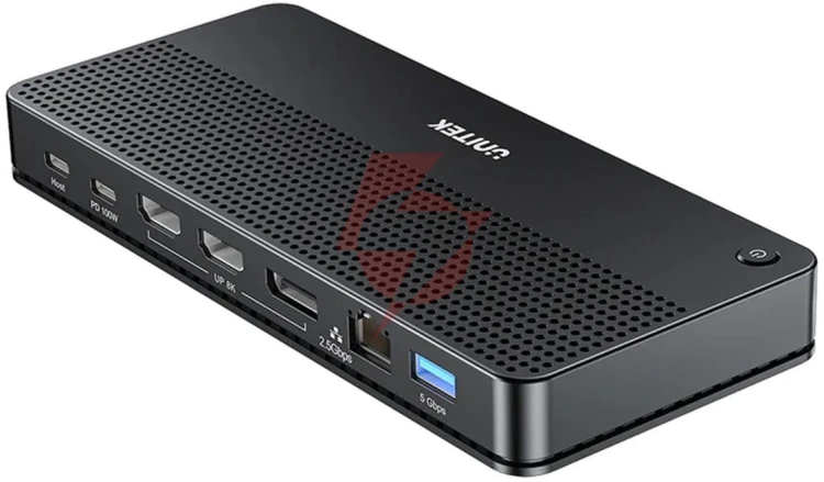 Stacja dokująca unitek d1104a01 13w1 mst hdmi dp 8k pd 100w