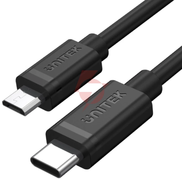 Unitek y-c473bk przewód usb typ-c do microusb 1m