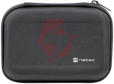 Etui podróżne organizer na dysk natec krill 2 czarne