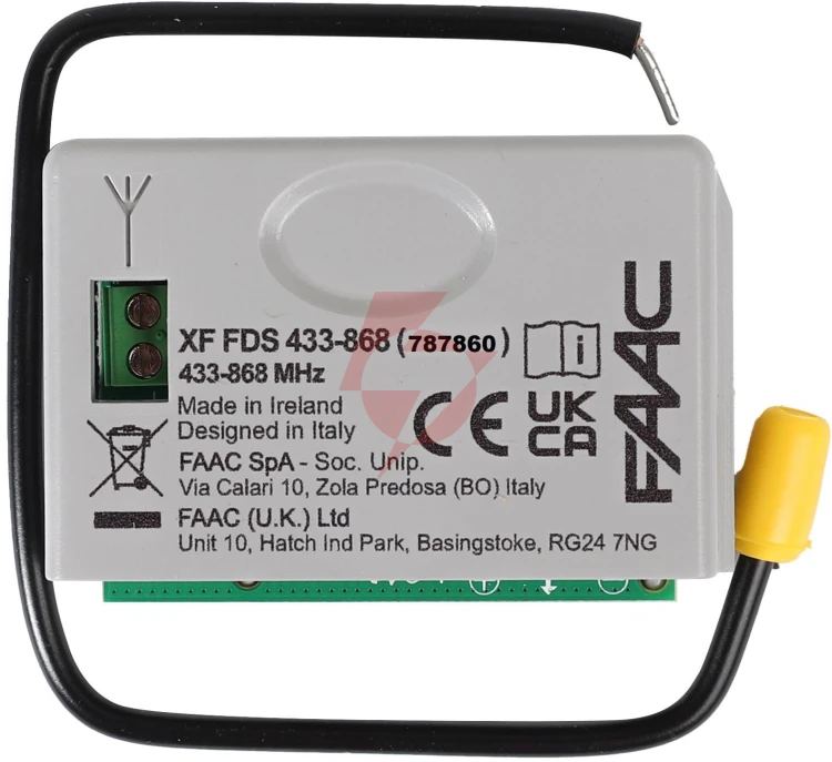 Sterownik/radioodbiornik faac xf lc fds 433-868 mhz (787860)