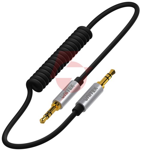 Unitek y-c922abk przewód minijack 3.5mm -minijack twist 1,5m