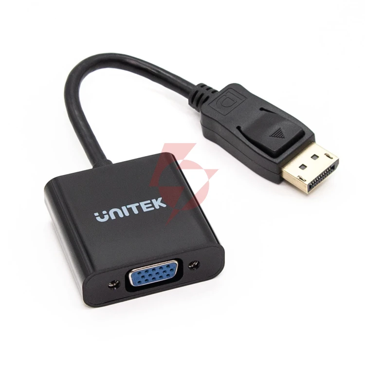 Adapter unitek y-5118e displayport na vga fullhd