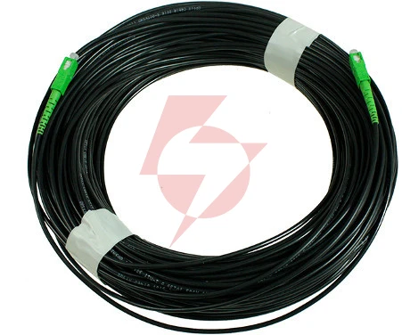 Patchcord światłowodowy sm 100m simplex 9/125 sc/apc-sc/apc zewn