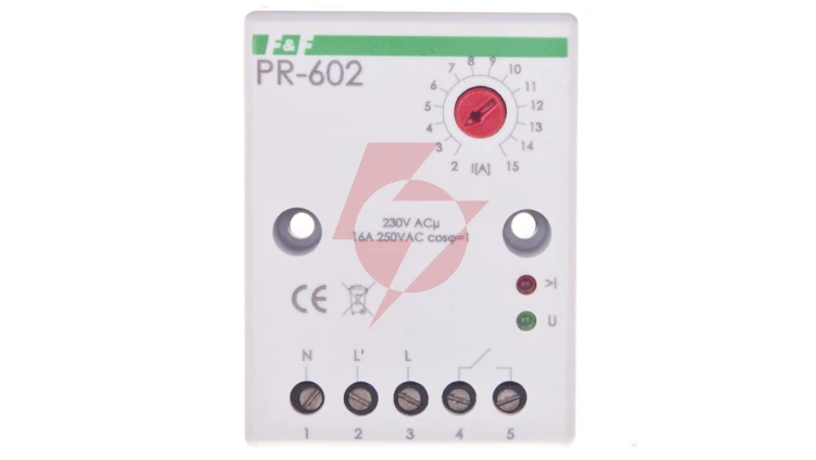 Przekaźnik priorytetowy 2-15A 1Z PR-602