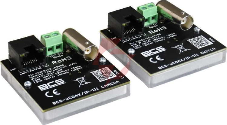 Zasilacz bcs bcs power bcs-xcoax/ip-iii