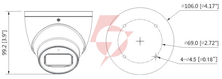 Kamera hdcvi dahua hac-hdw2802t-a-0280b-s2-dip