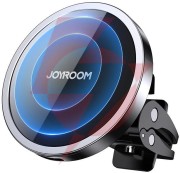 Uchwyt samochodowy magnetyczny ładowarka indukcyjna joyroom jr-zs240 qi 15w magsafe apple iphone